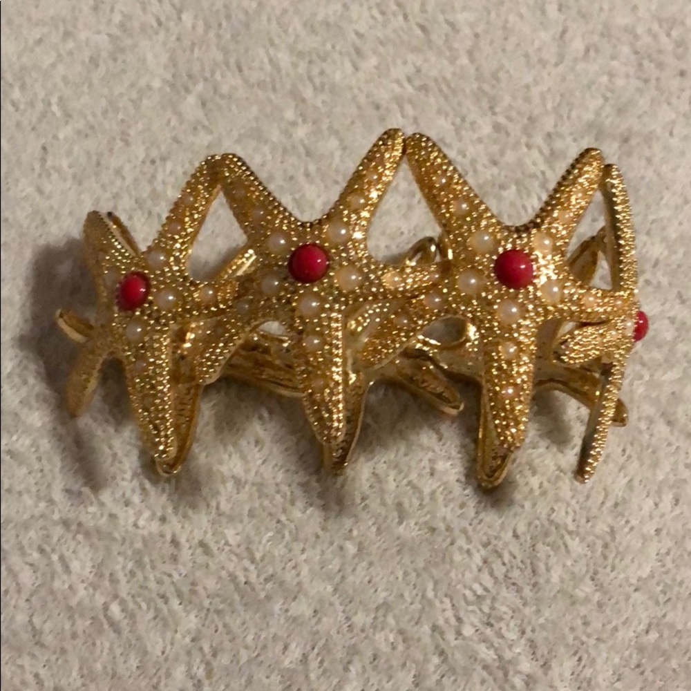 Lilly Pulitzer starfish bangle bracelet